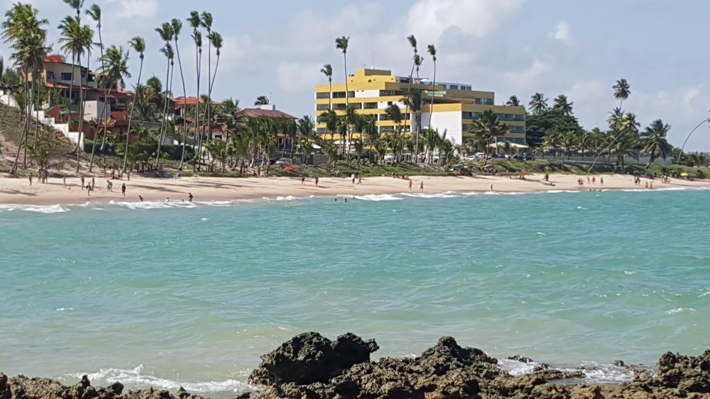 Praia Tabatinga Ap Beira Mar Com Vista Deslumbrante Da Praia Jacuma  Luaran gambar