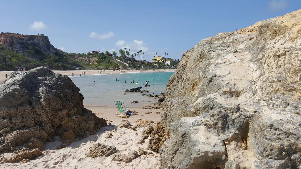 Praia Tabatinga Ap Beira Mar Com Vista Deslumbrante Da Praia Jacuma  Luaran gambar