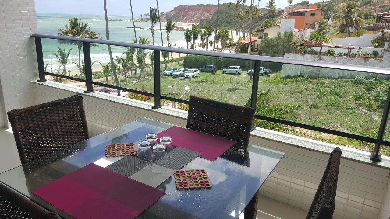 Praia Tabatinga Ap Beira Mar Com Vista Deslumbrante Da Praia Jacuma  Luaran gambar