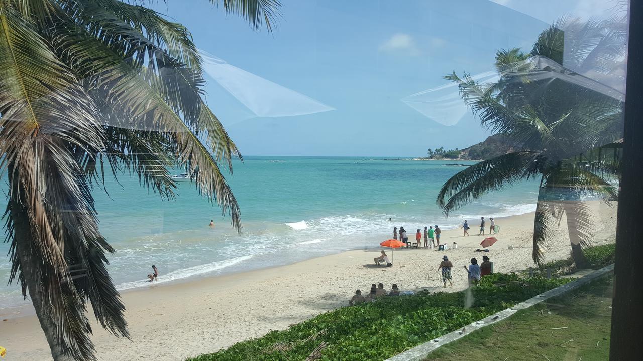 Praia Tabatinga Ap Beira Mar Com Vista Deslumbrante Da Praia Jacuma  Luaran gambar
