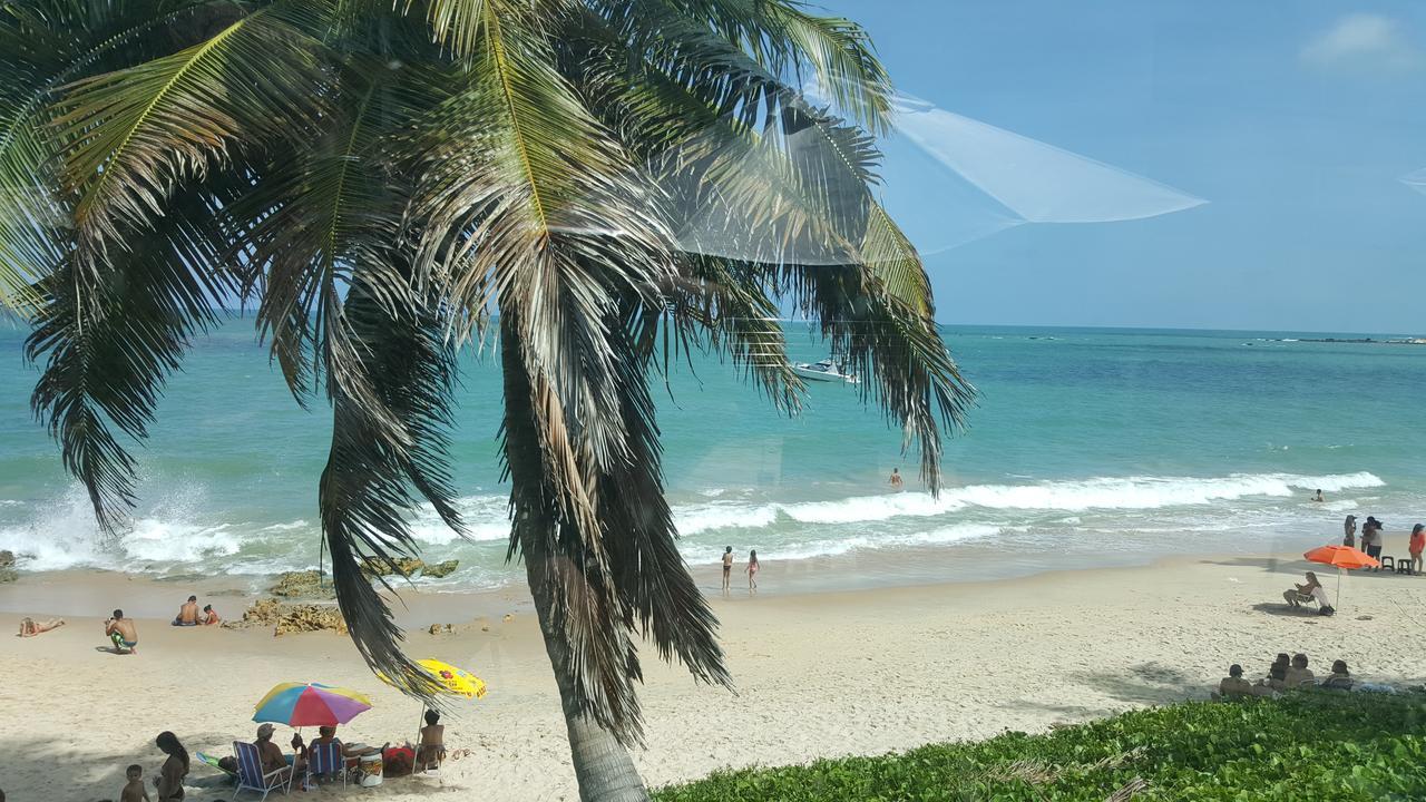 Praia Tabatinga Ap Beira Mar Com Vista Deslumbrante Da Praia Jacuma  Luaran gambar