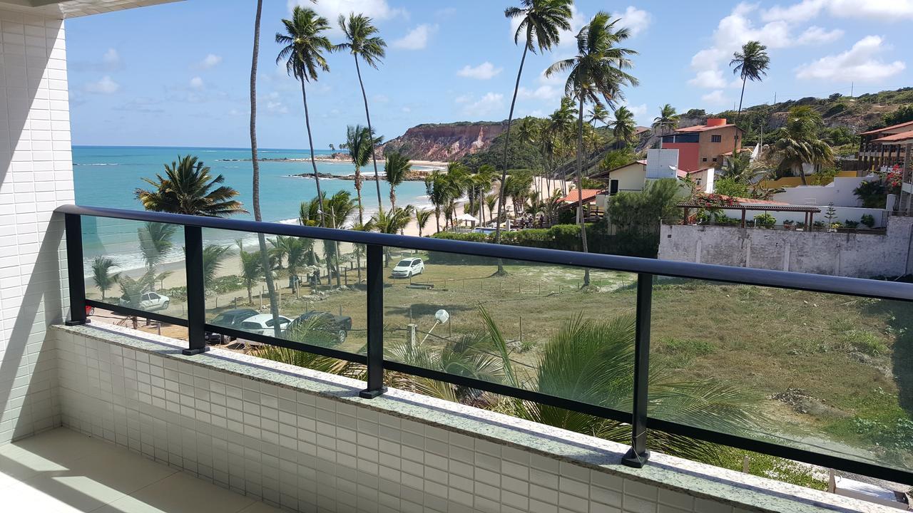 Praia Tabatinga Ap Beira Mar Com Vista Deslumbrante Da Praia Jacuma  Luaran gambar